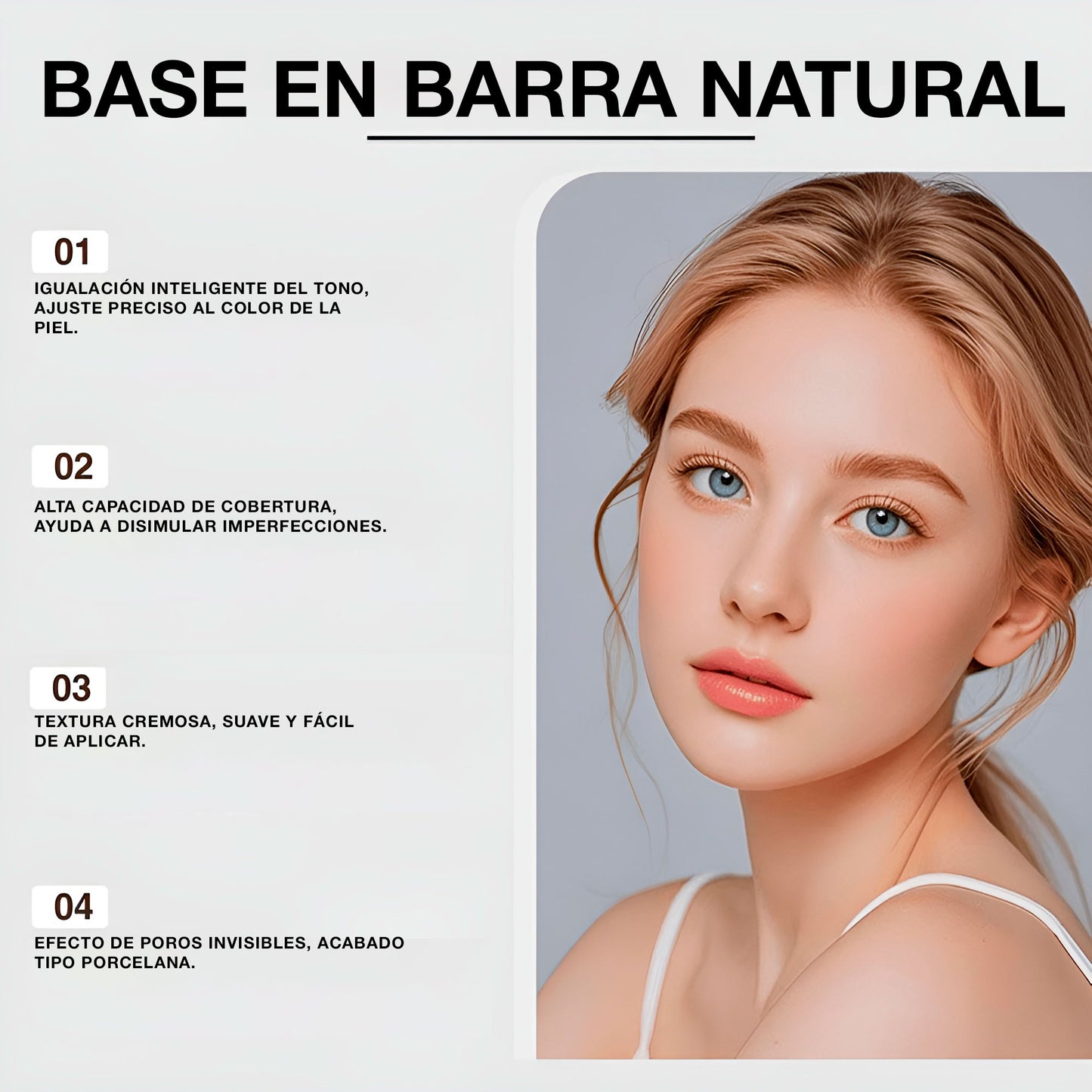 Color Changing Foundation Stick Brightens Concealer Stick Ouble Head with Brush Lightweight Moisturizing Brightening Cosmetics